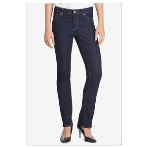 Lauren Ralph Lauren Classic Straight dark rinse jeans size 12 petite